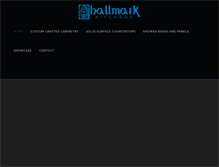 Tablet Screenshot of hallmarkkitchens.ca